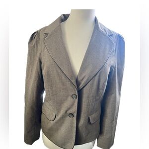 Vintage houndstooth Brown Blazer